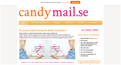 Desktop Screenshot of candymail.se
